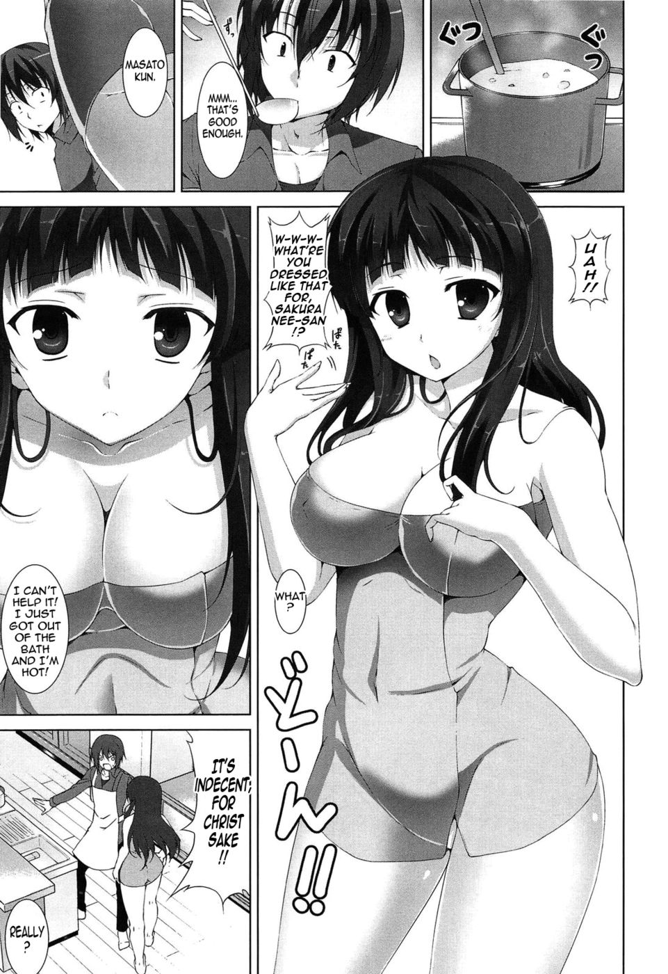 Hentai Manga Comic-The Best Time for Sex is Now-Chapter 3 - When Onee-Chan Found Out About That Thing-1